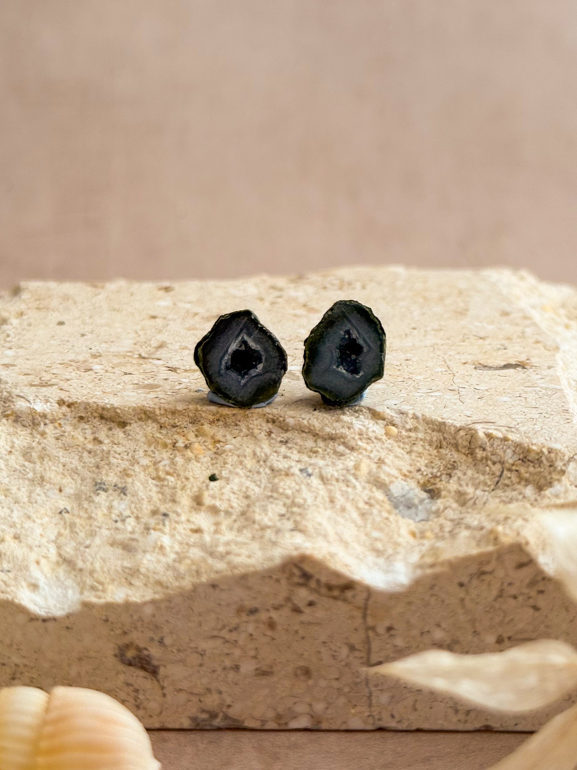 Tabasco Mini Geode Pair | Mexico