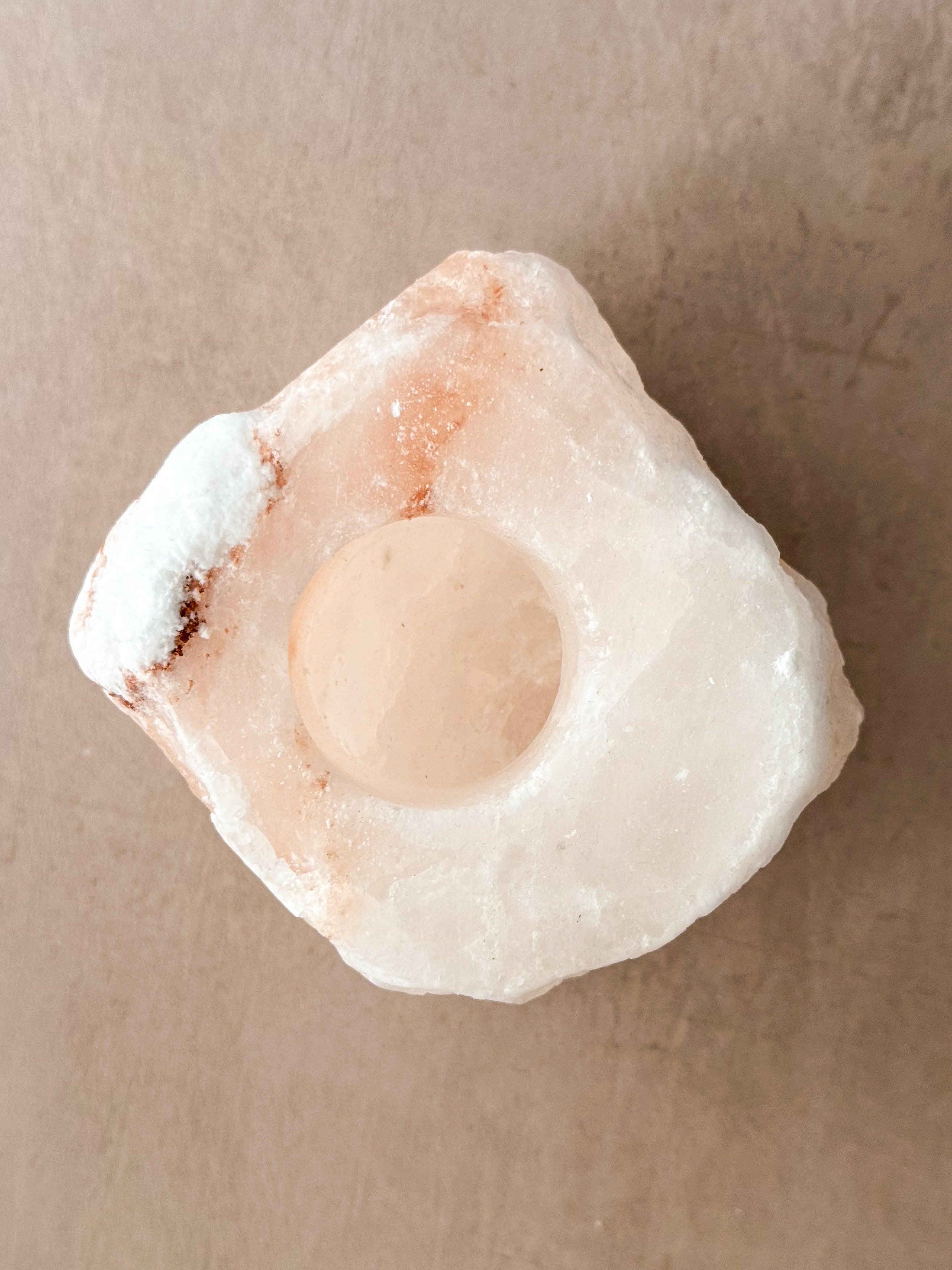 Himalayan Salt Tealight Holder B | Pakistan