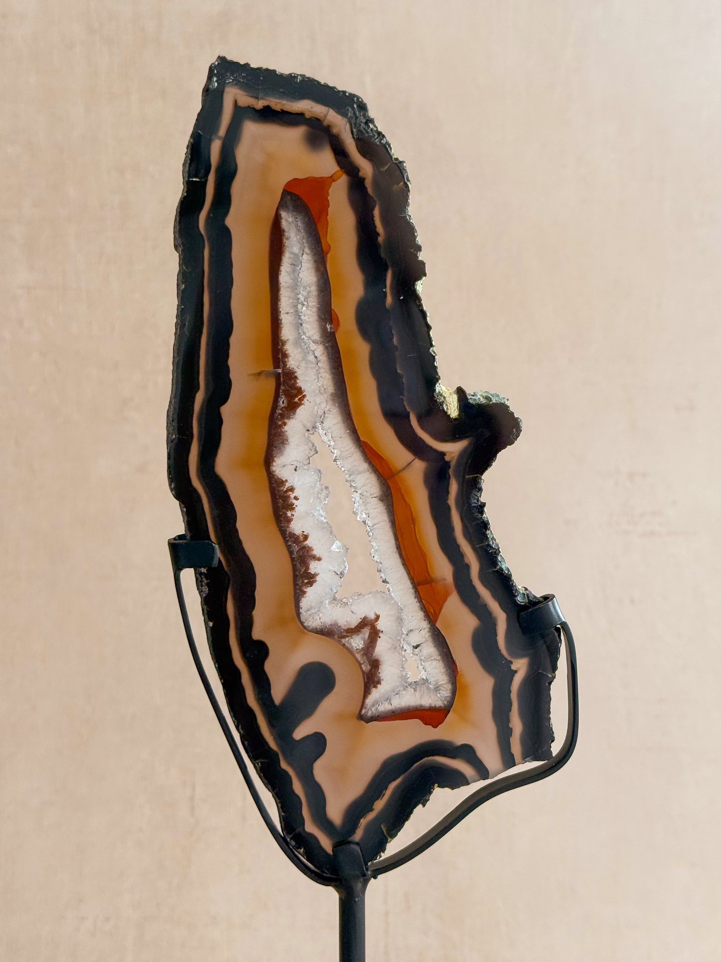 Agate Slice on Stand | Brazil