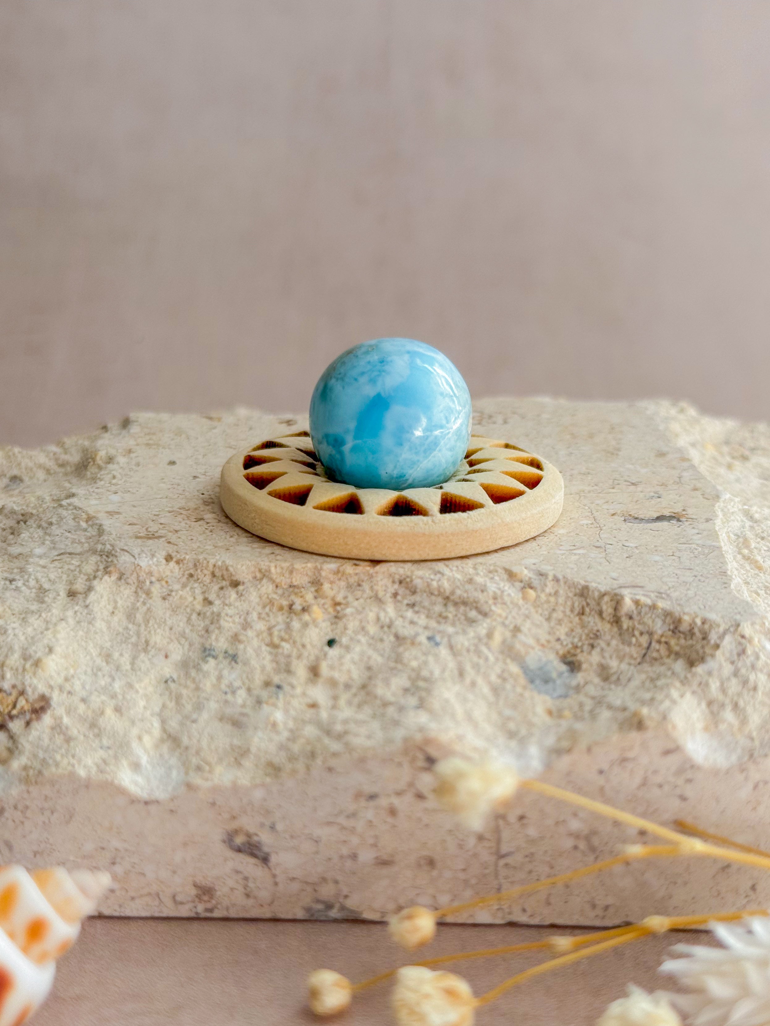 Larimar Mini Sphere A | Dominican Republic