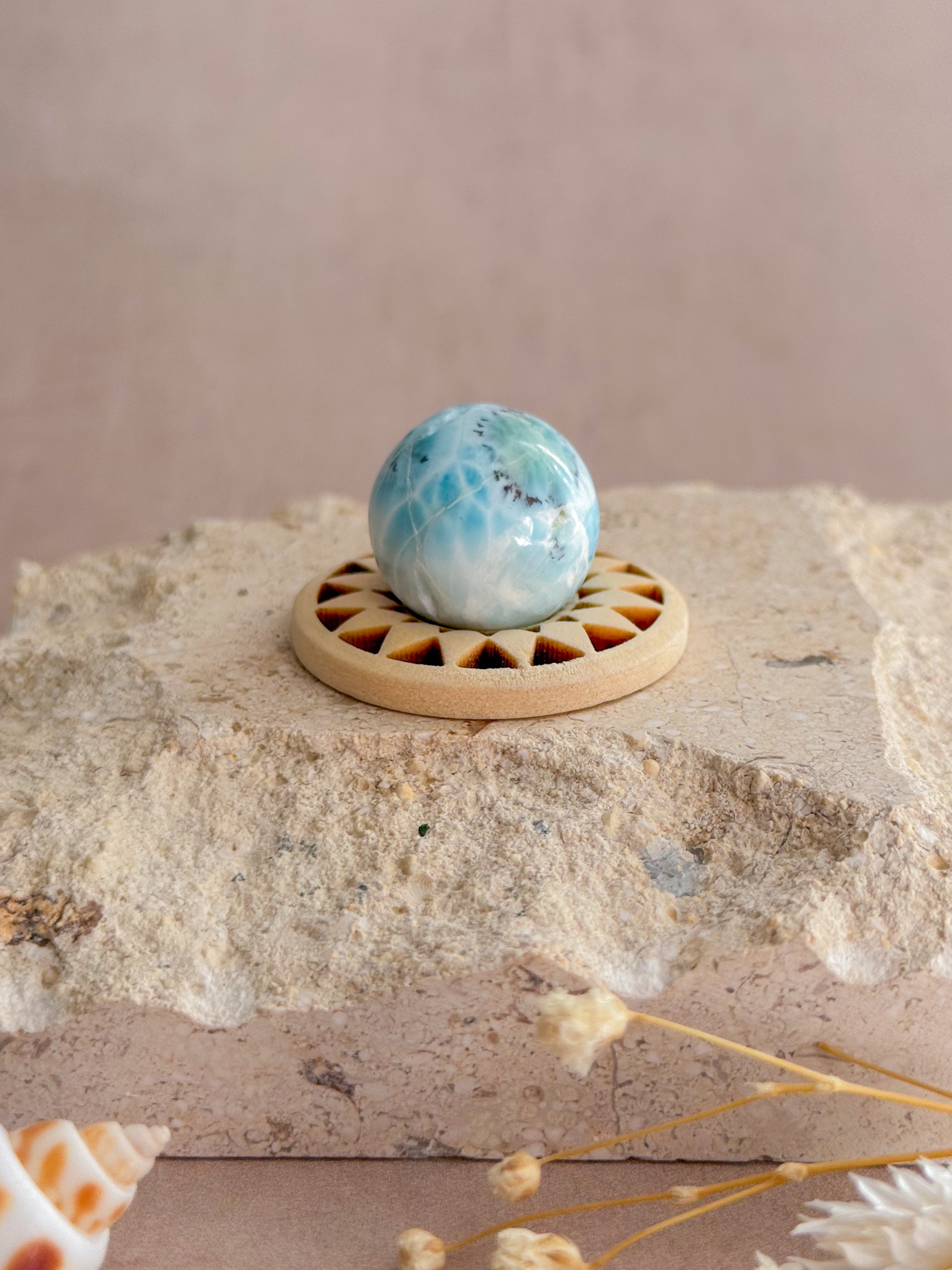 Larimar Mini Sphere B | Dominican Republic