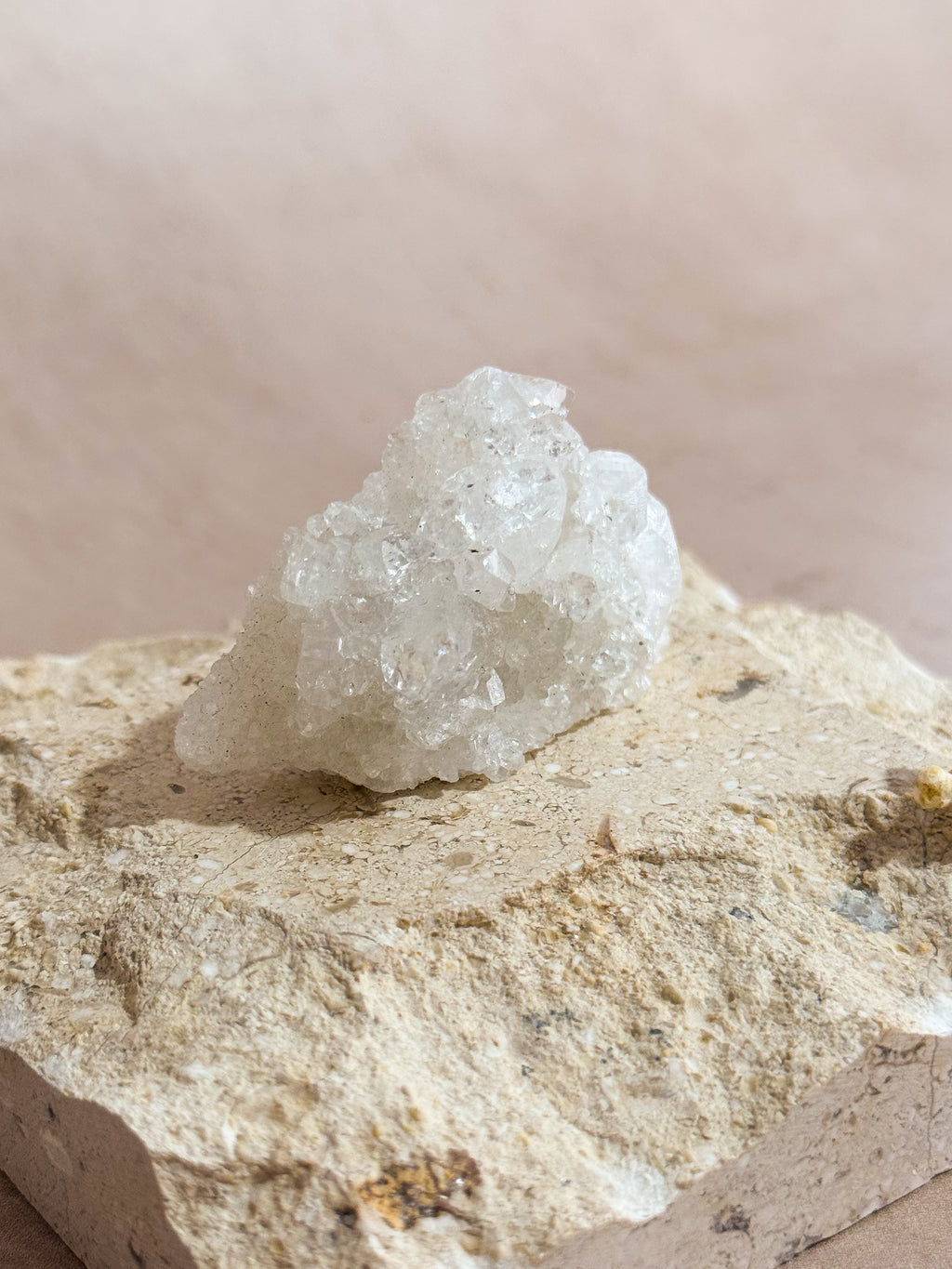 Diamond Apophyllite Cluster A | India