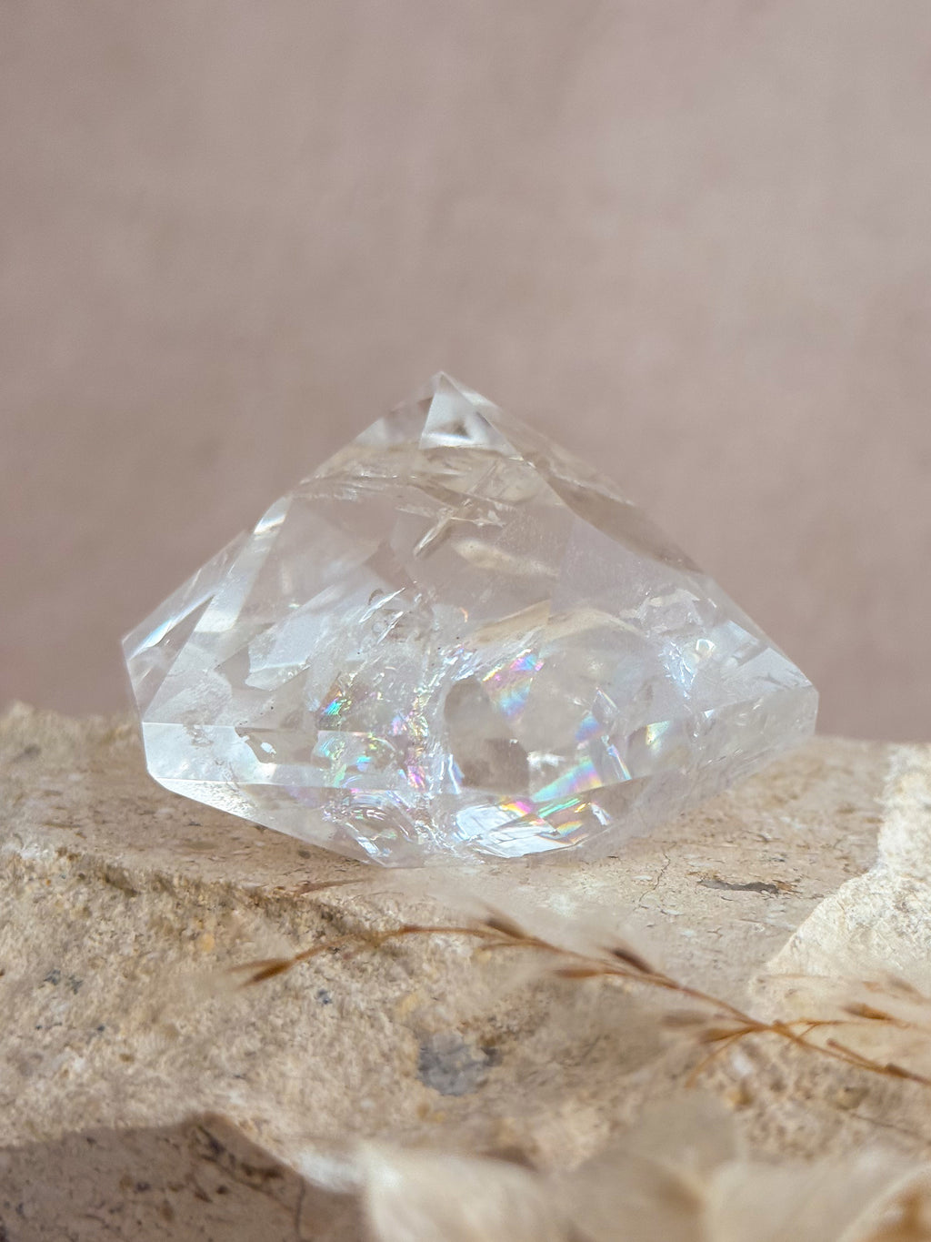 Lemurian Quartz Diamond | Brazil