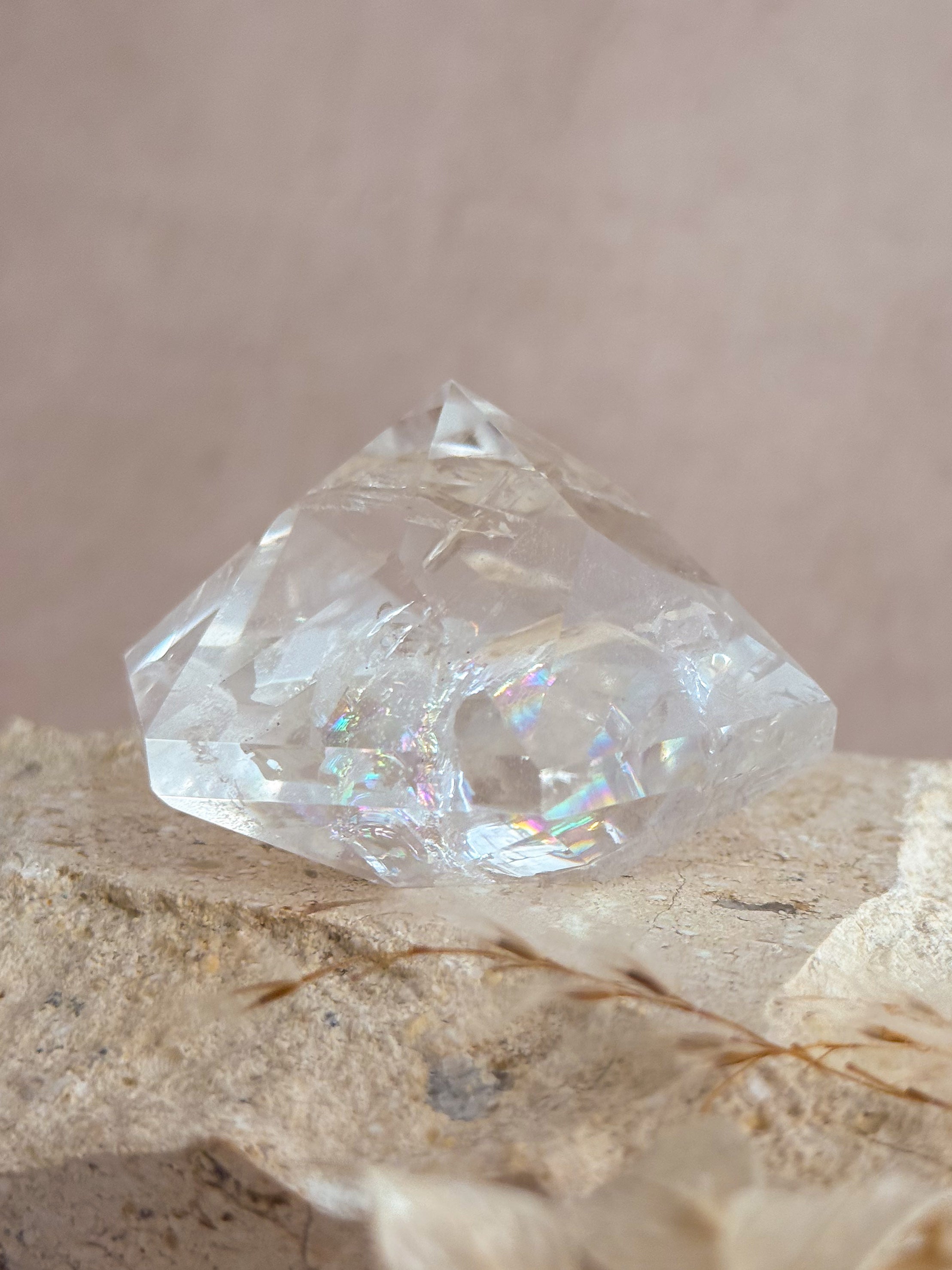 Lemurian Quartz Diamond | Brazil