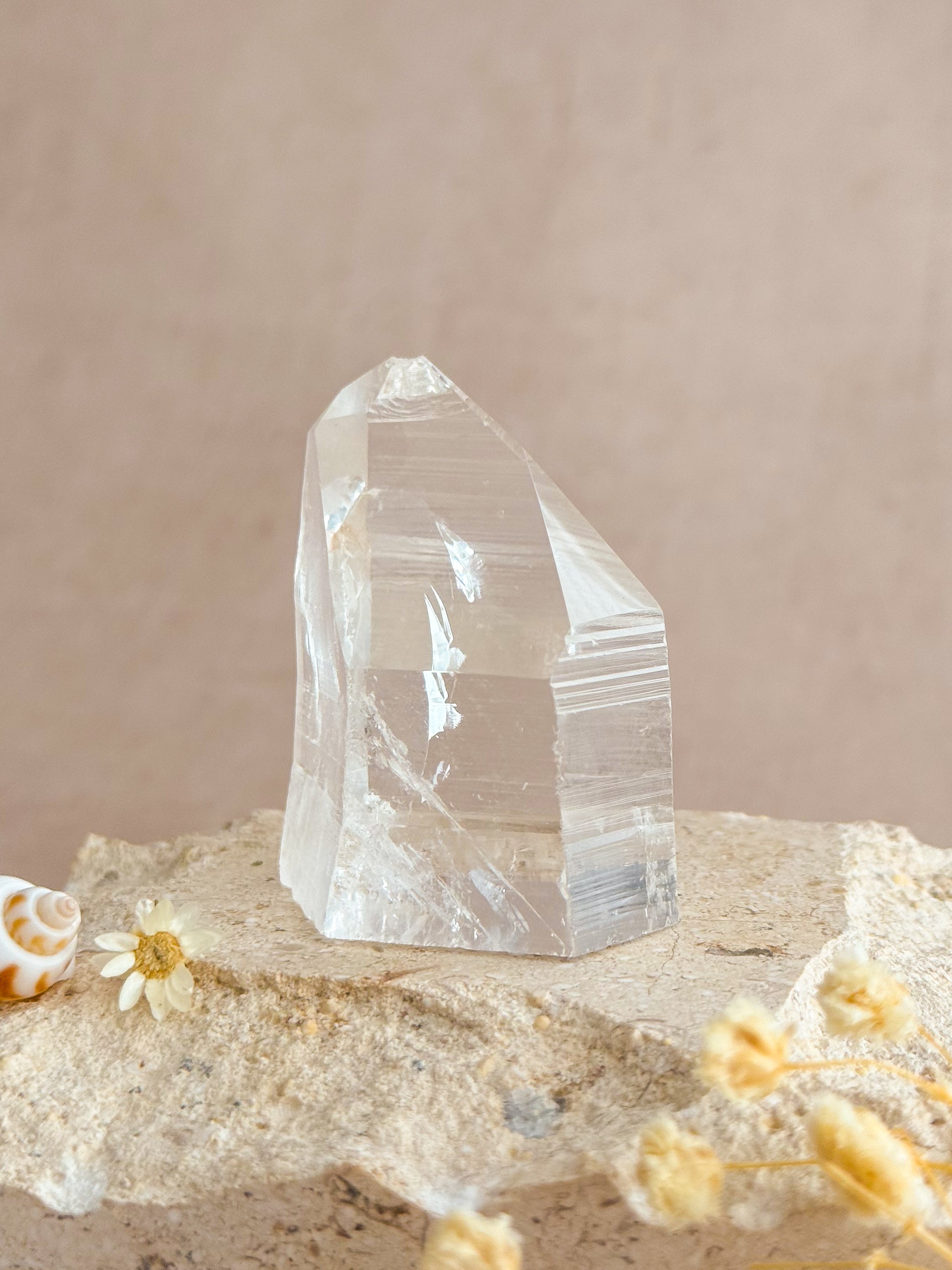 Part Polished Lemurian Point | Brazil