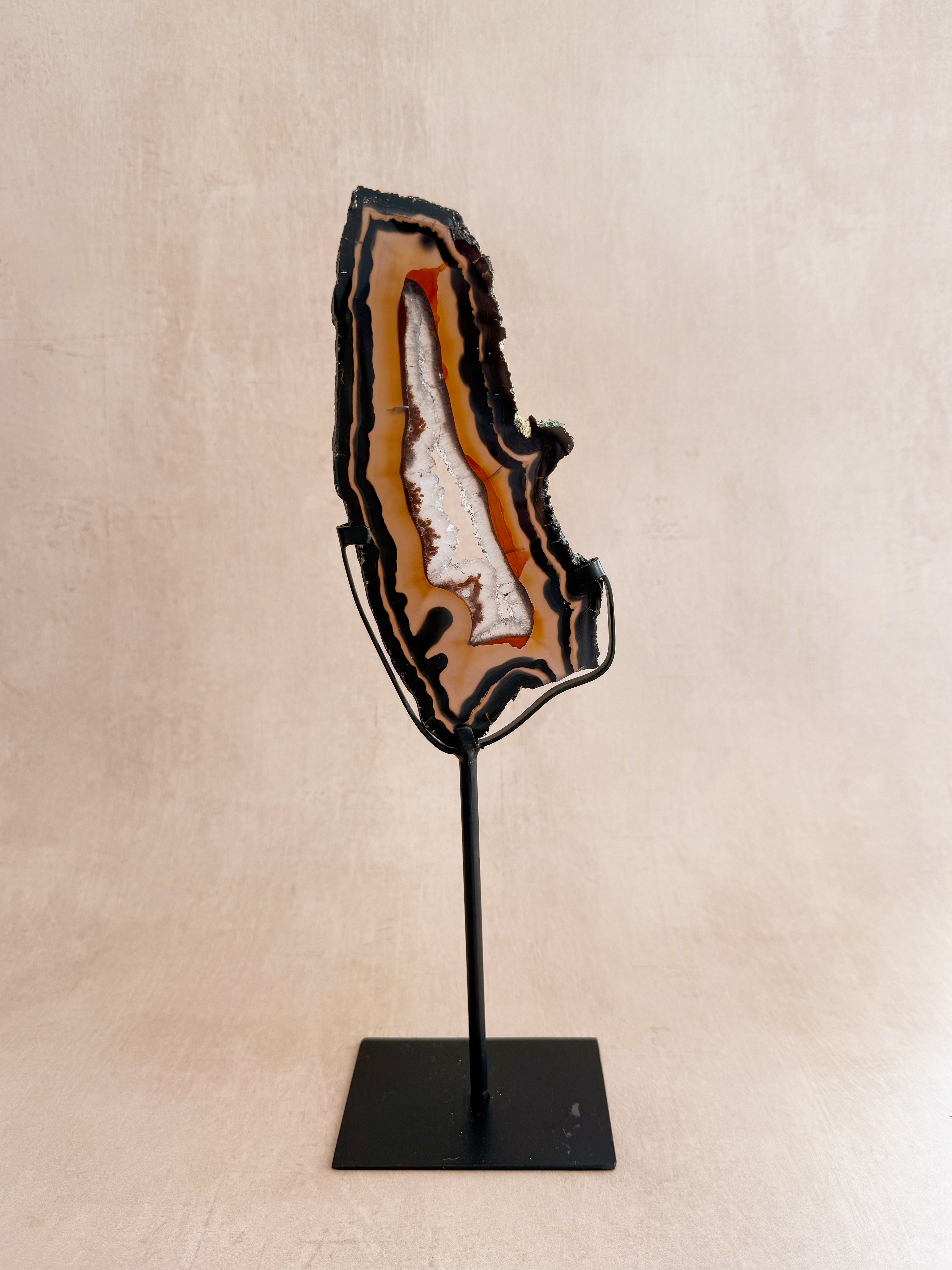 Agate Slice on Stand | Brazil
