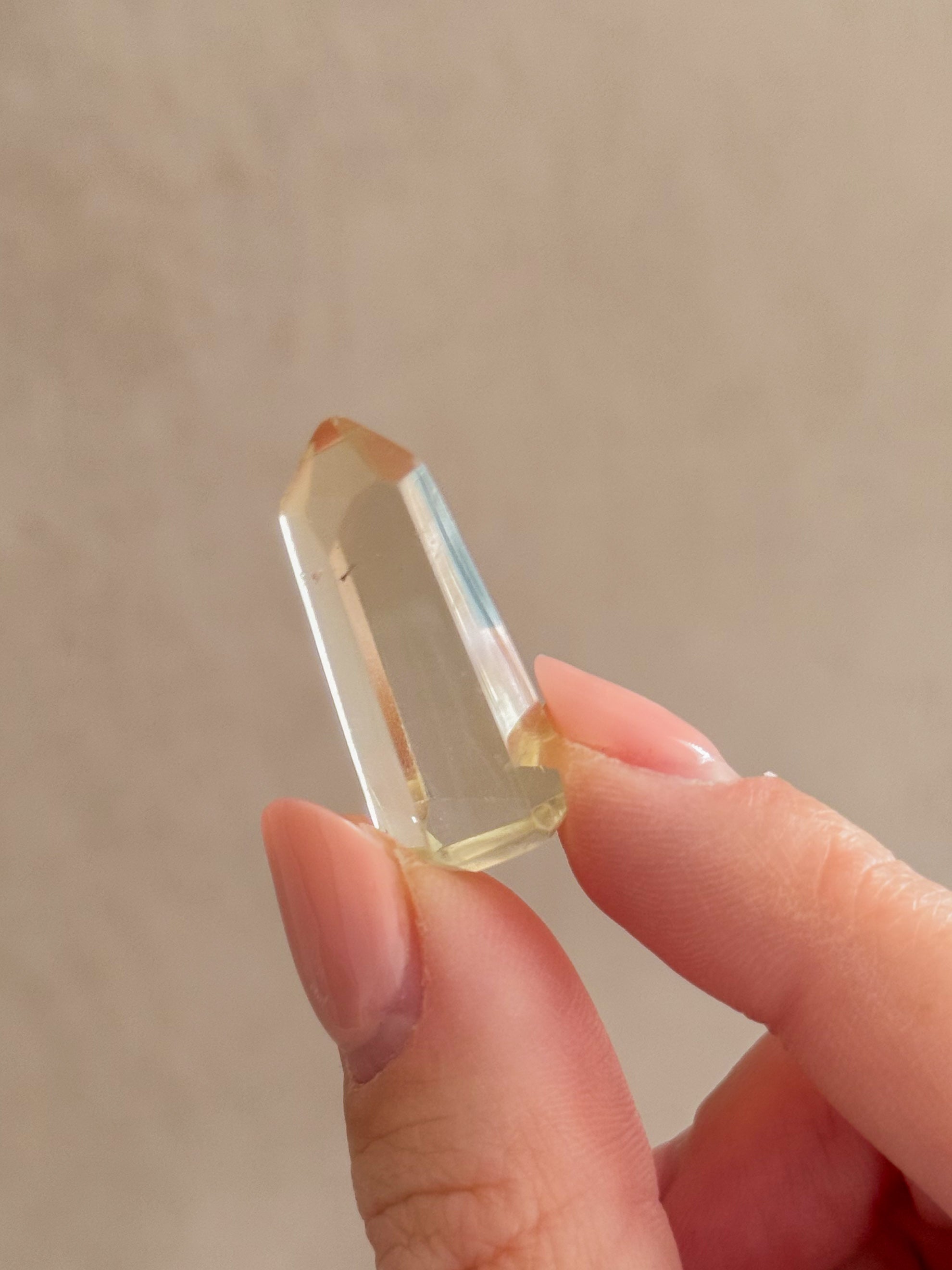 Natural Citrine Mini Point C | Madagascar