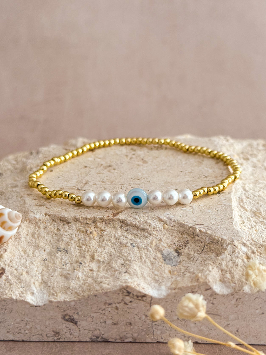Evil Eye Beaded Bracelet