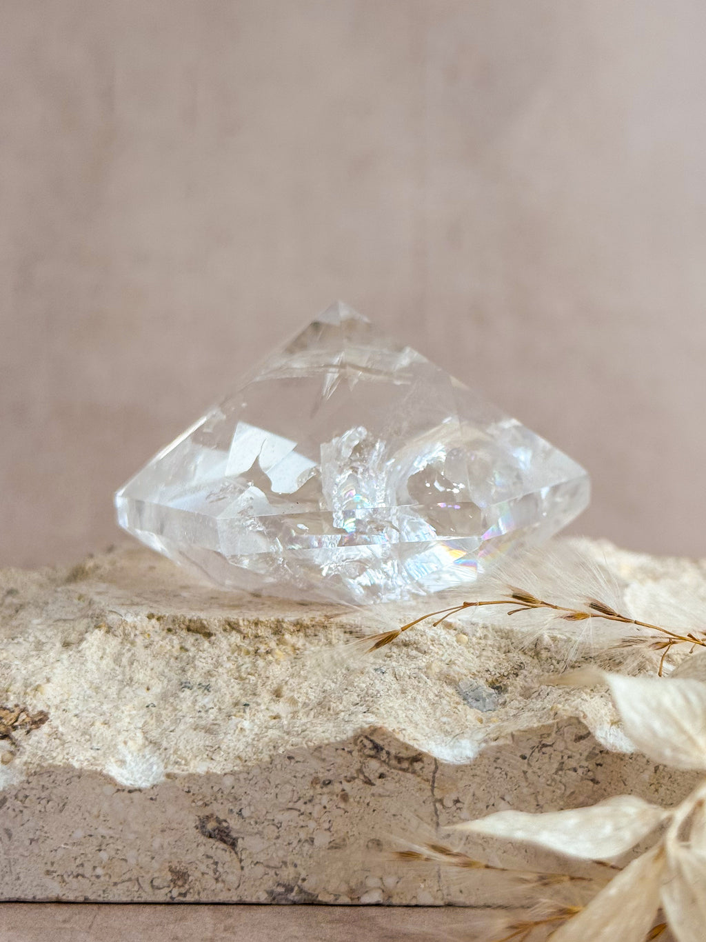 Lemurian Quartz Diamond | Brazil