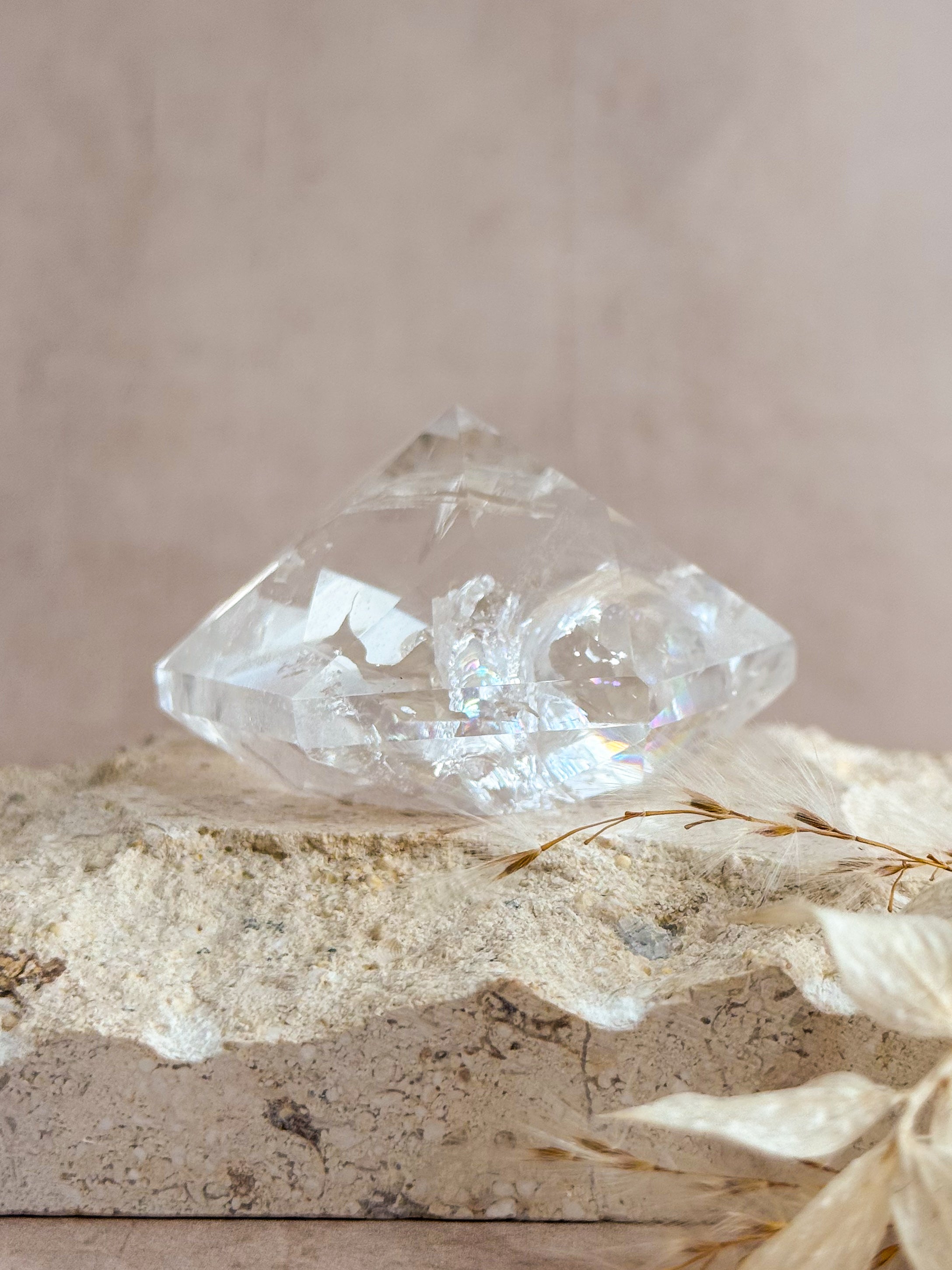 Lemurian Quartz Diamond | Brazil