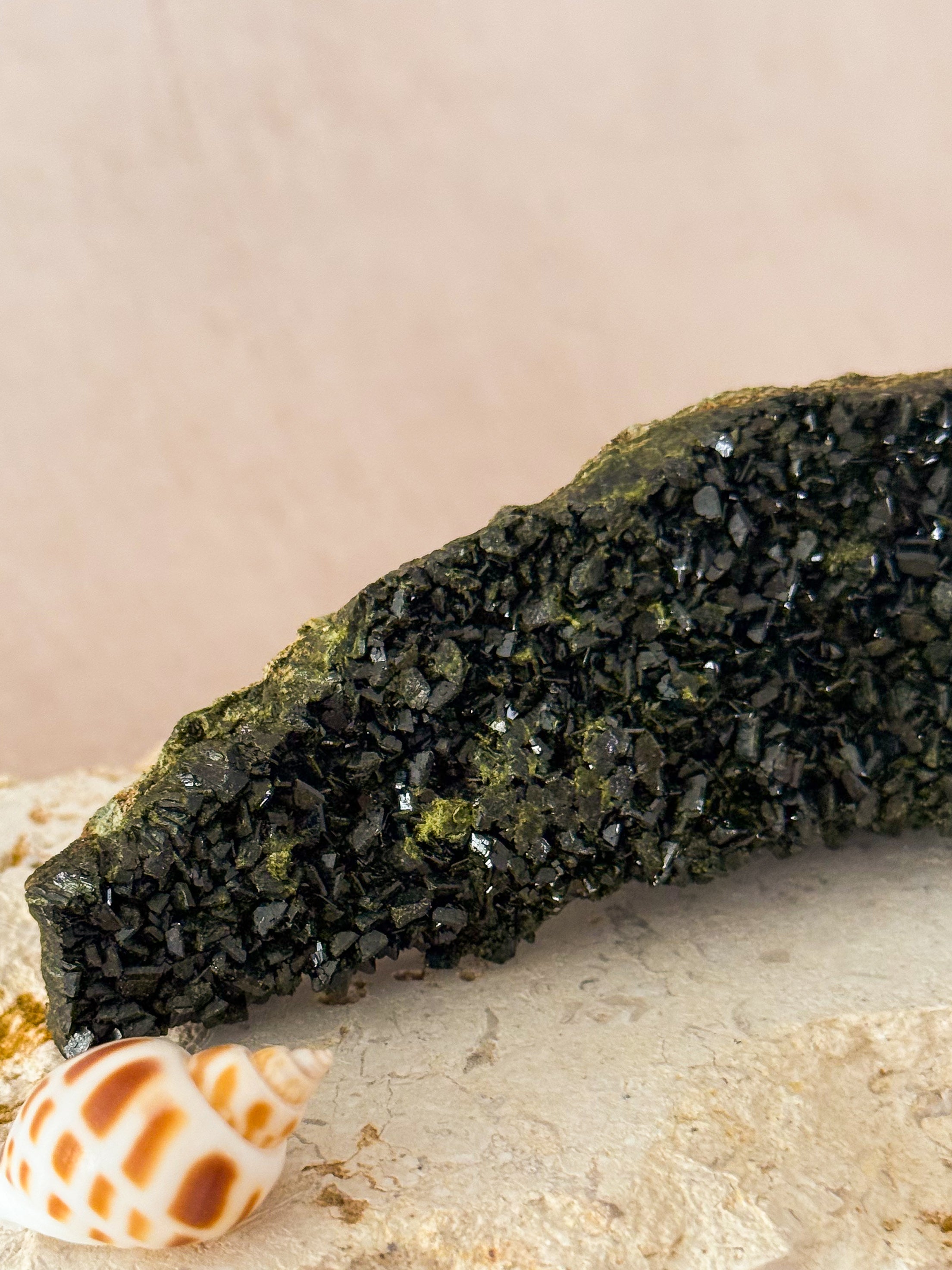 Forest Epidote in Quartz | Turkey