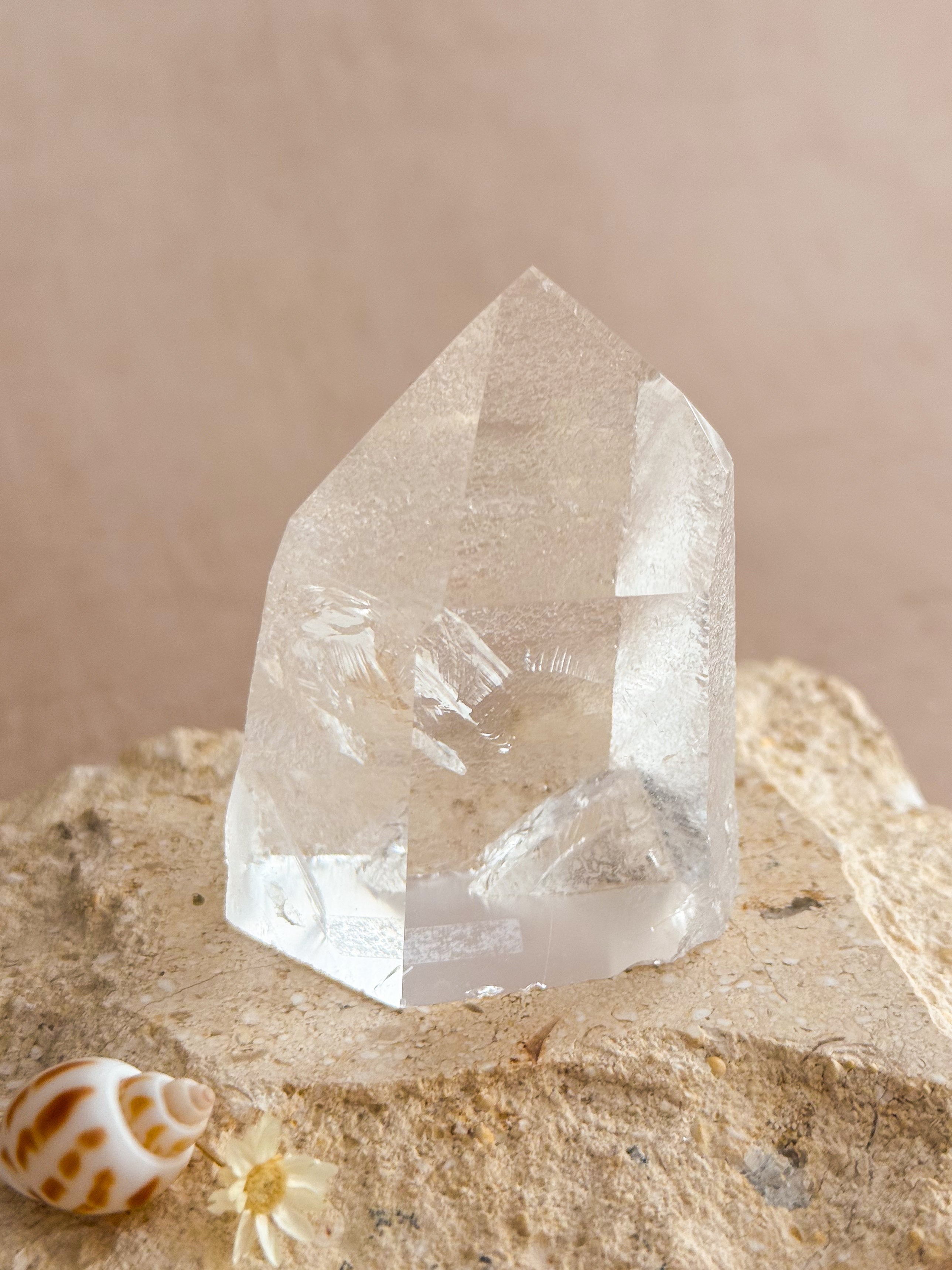 Part Polished Lemurian Point | Brazil