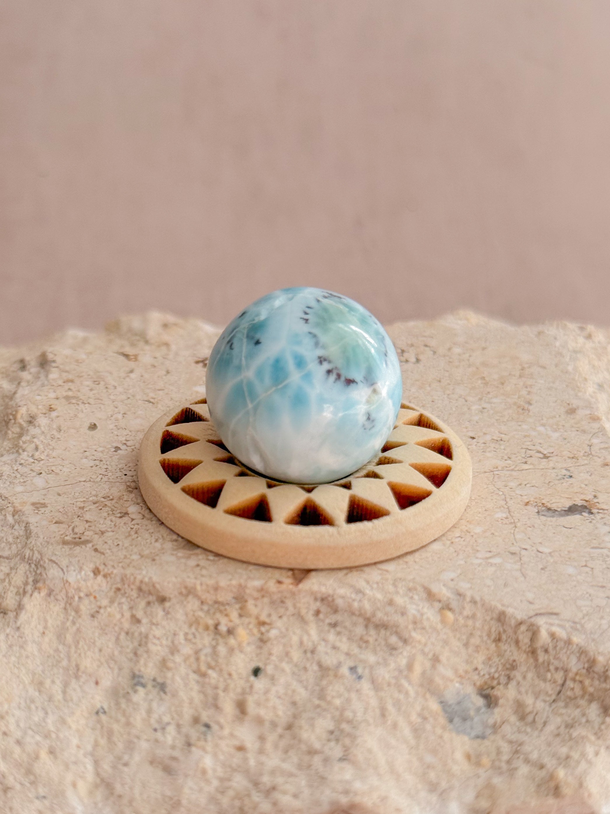 Larimar Mini Sphere B | Dominican Republic