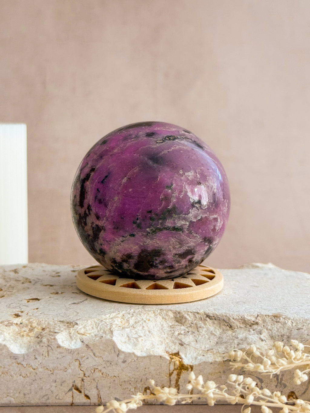 Cobaltoan Calcite Sphere | The Congo