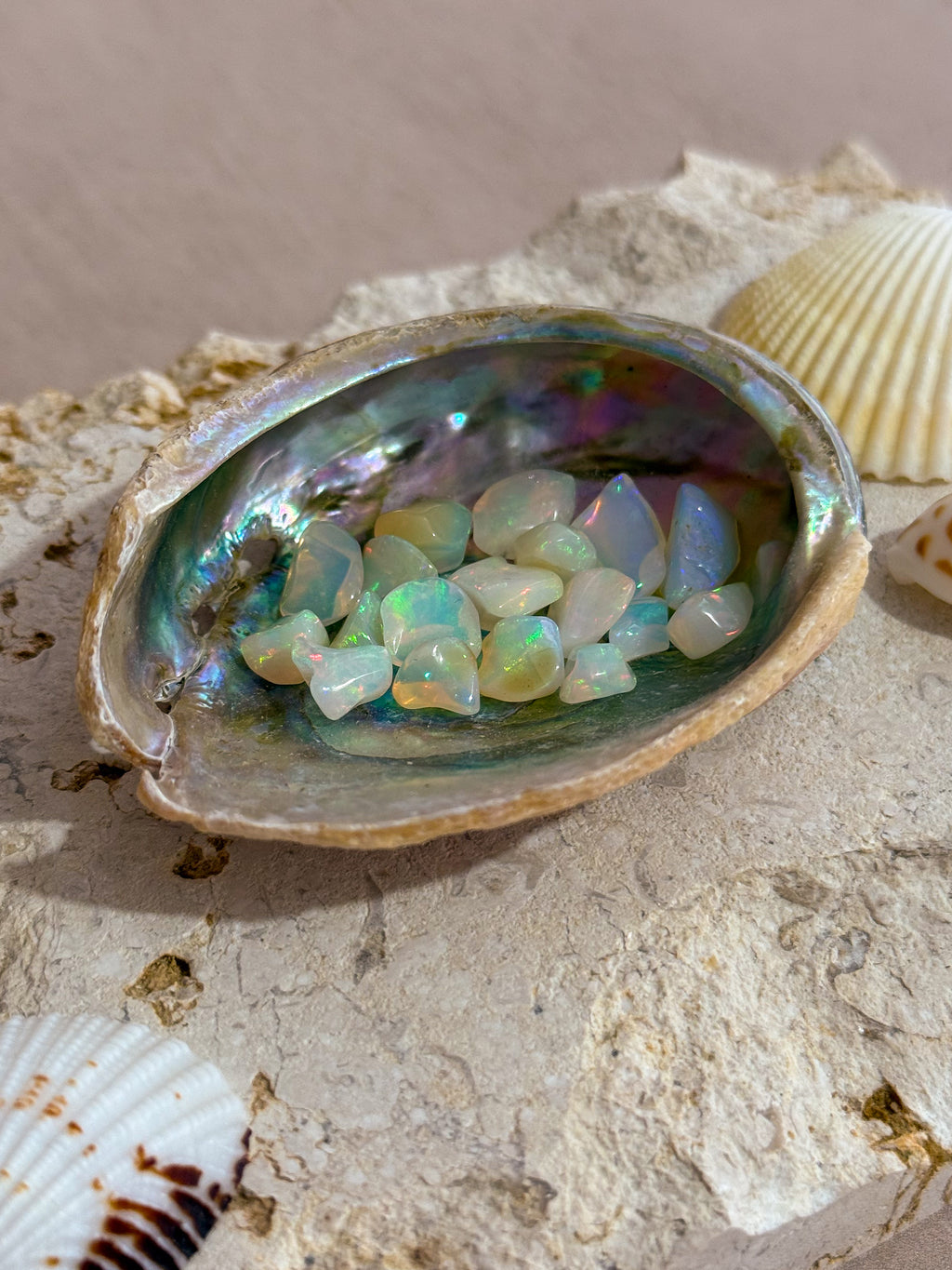 Polished Ethiopian Welo Opal Nuggets | Ethiopia