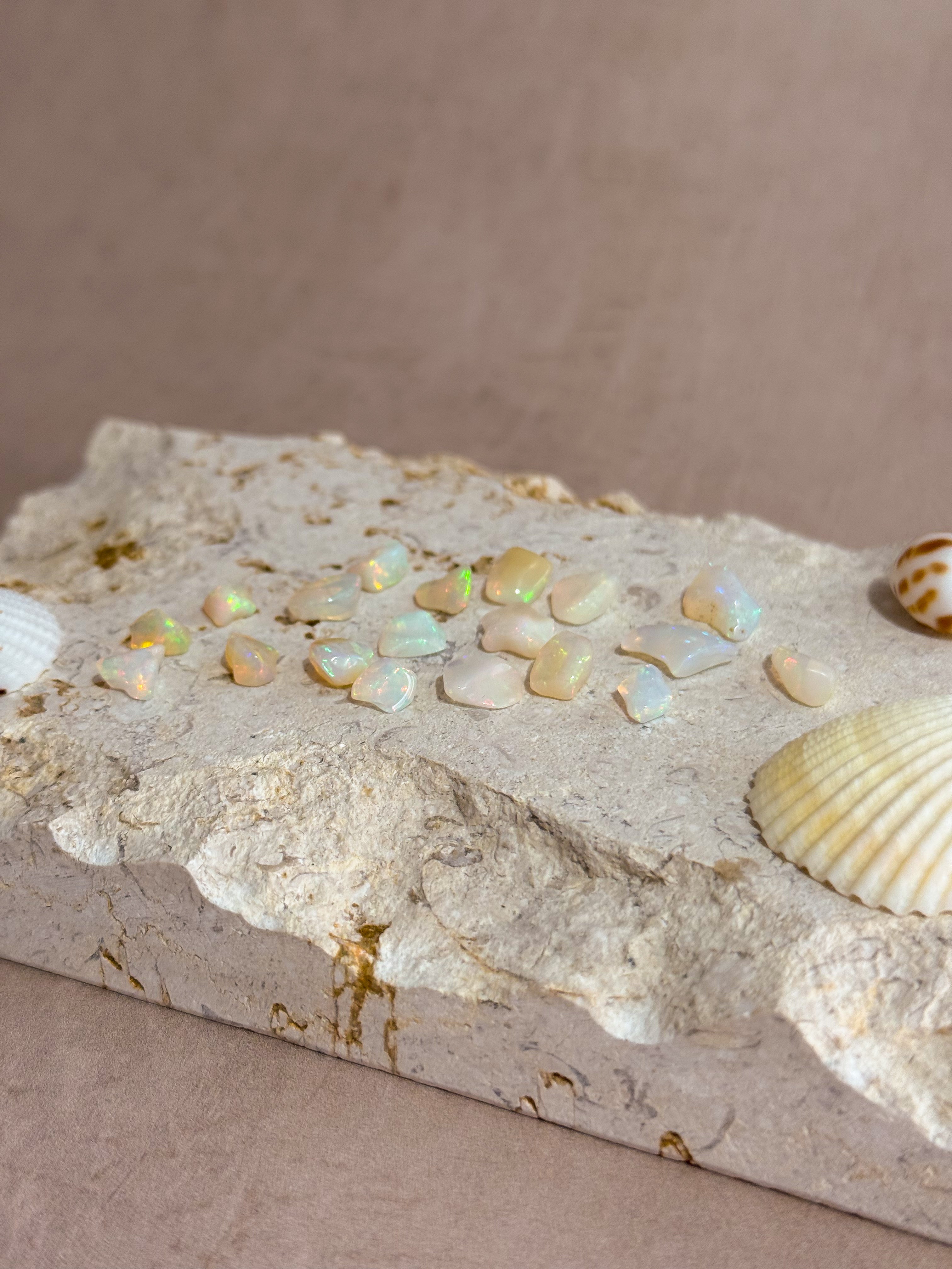 Polished Ethiopian Welo Opal Nuggets | Ethiopia