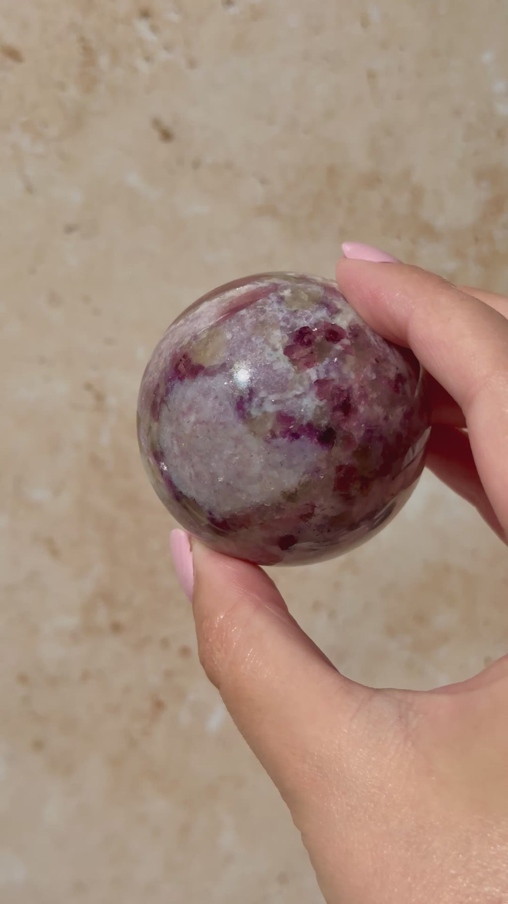 Unicorn Stone Sphere A | Madagascar