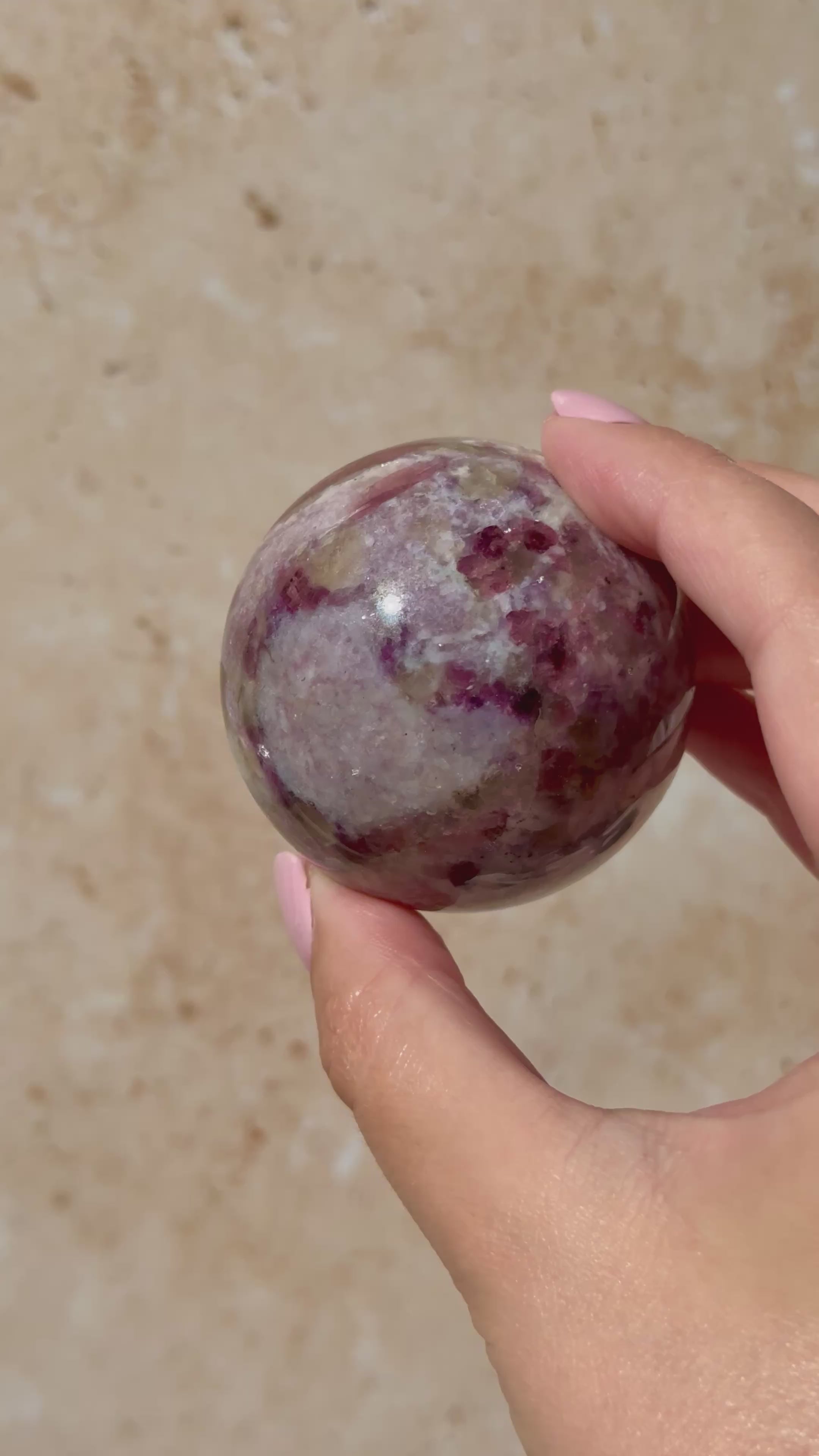 Unicorn Stone Sphere A | Madagascar