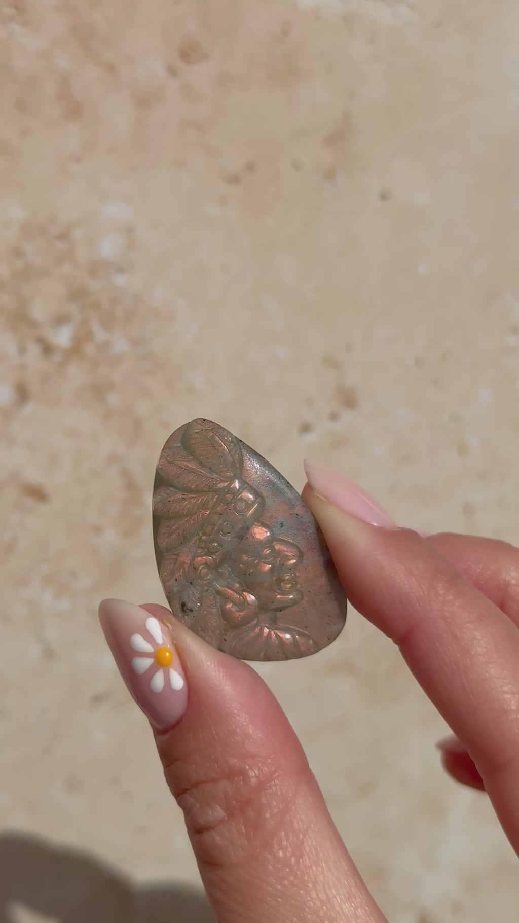 First Nation Labradorite Carving | Madagascar