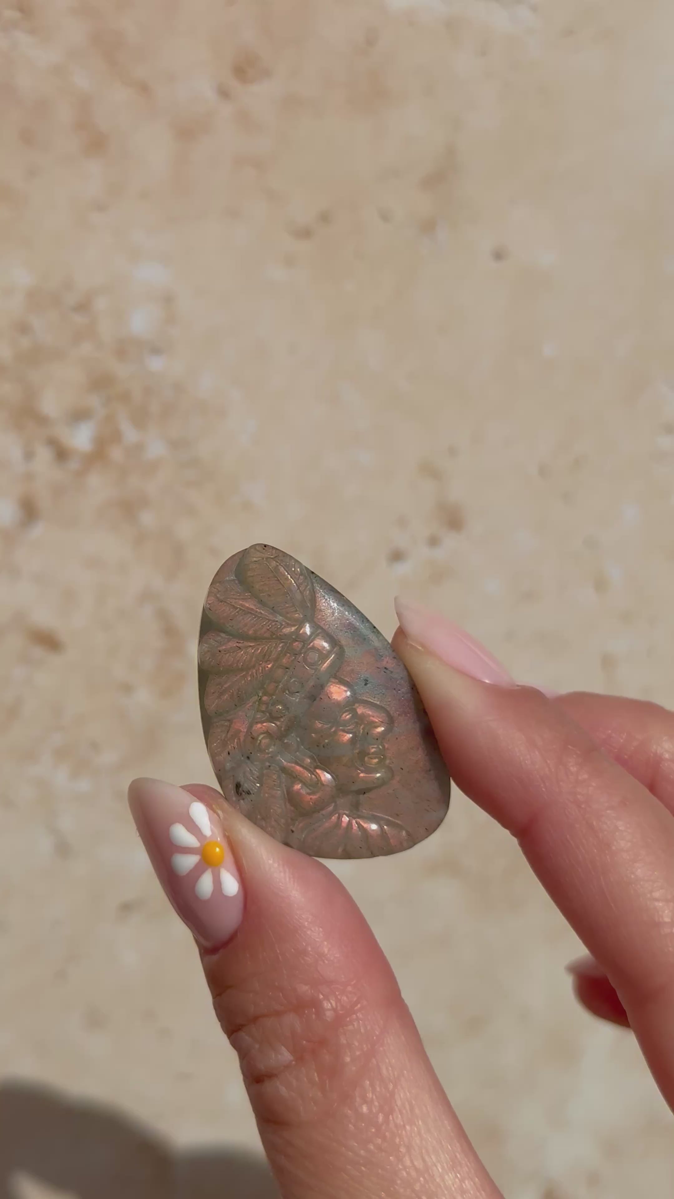 First Nation Labradorite Carving | Madagascar