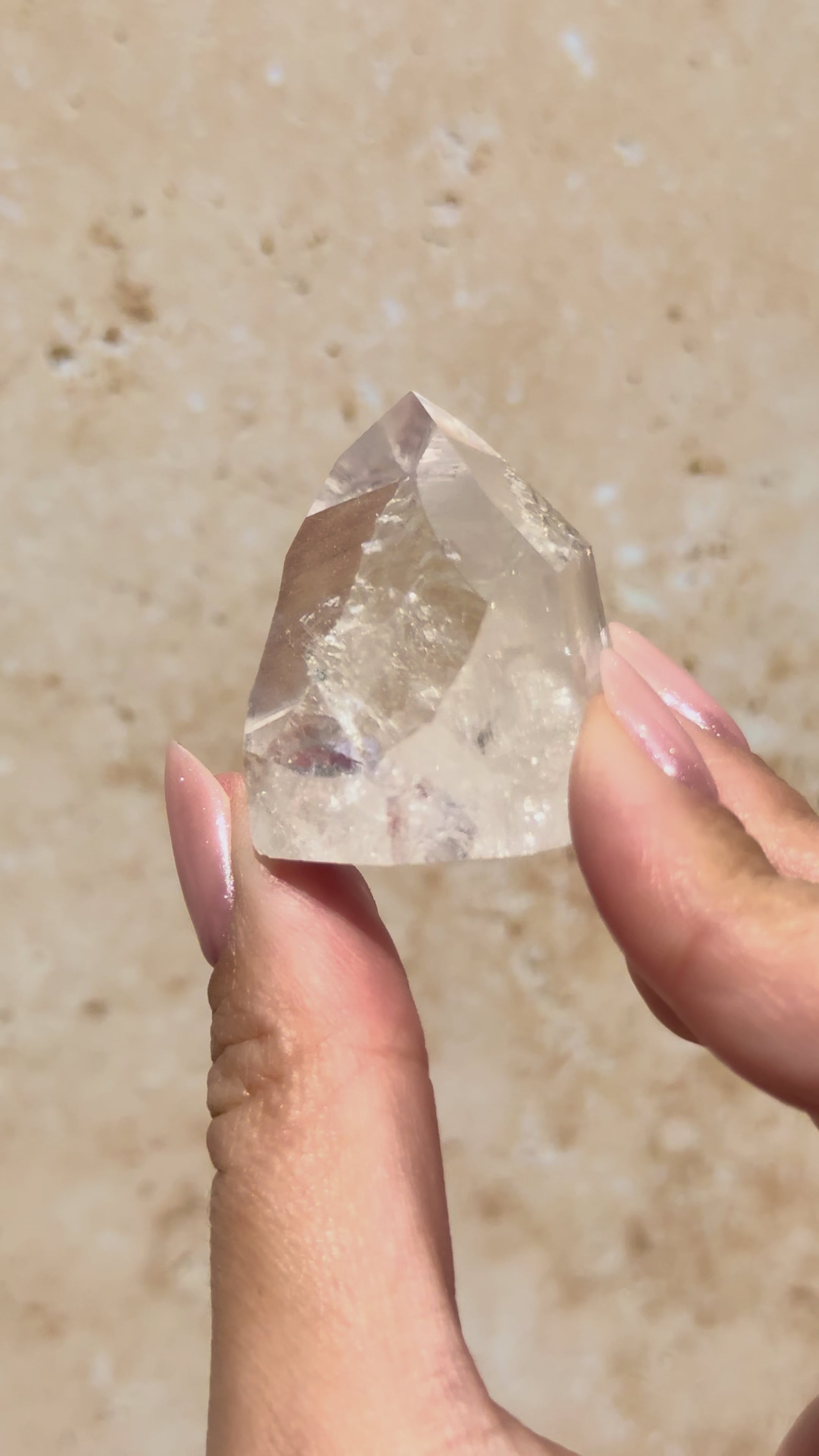 Part Polished Lemurian Point | Brazil
