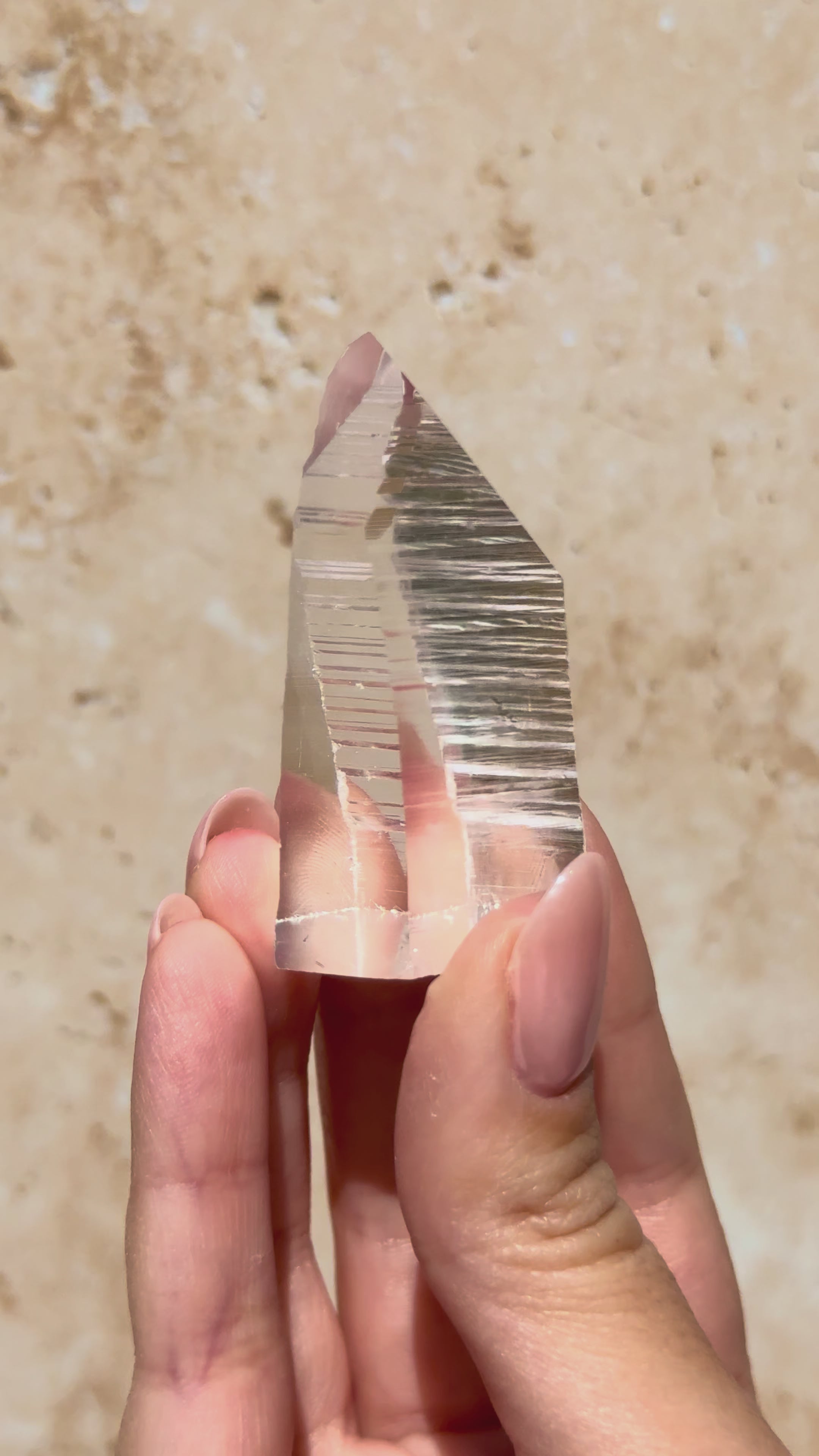 Part Polished Lemurian Point | Brazil
