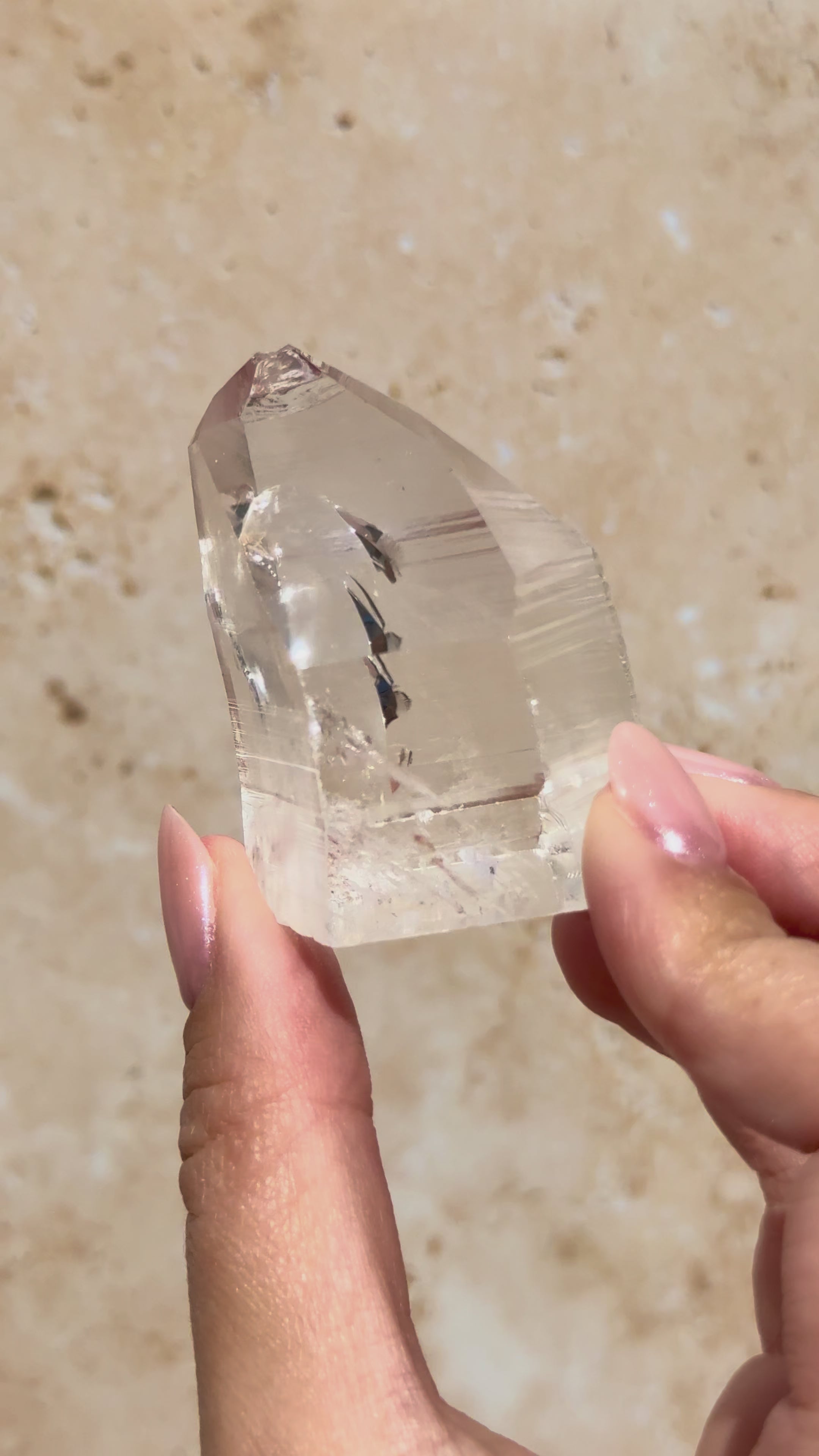 Part Polished Lemurian Point | Brazil