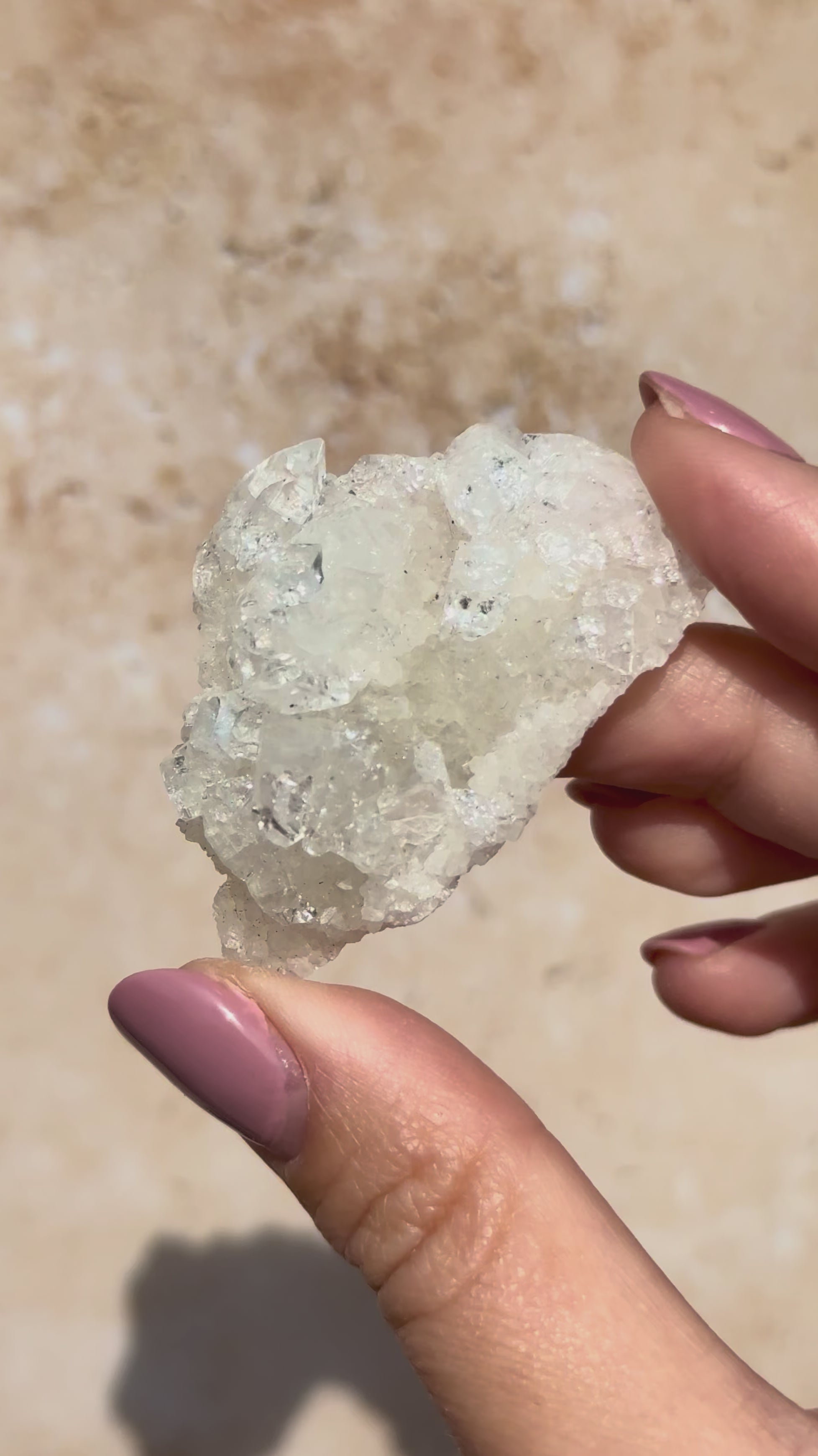Diamond Apophyllite Cluster A | India