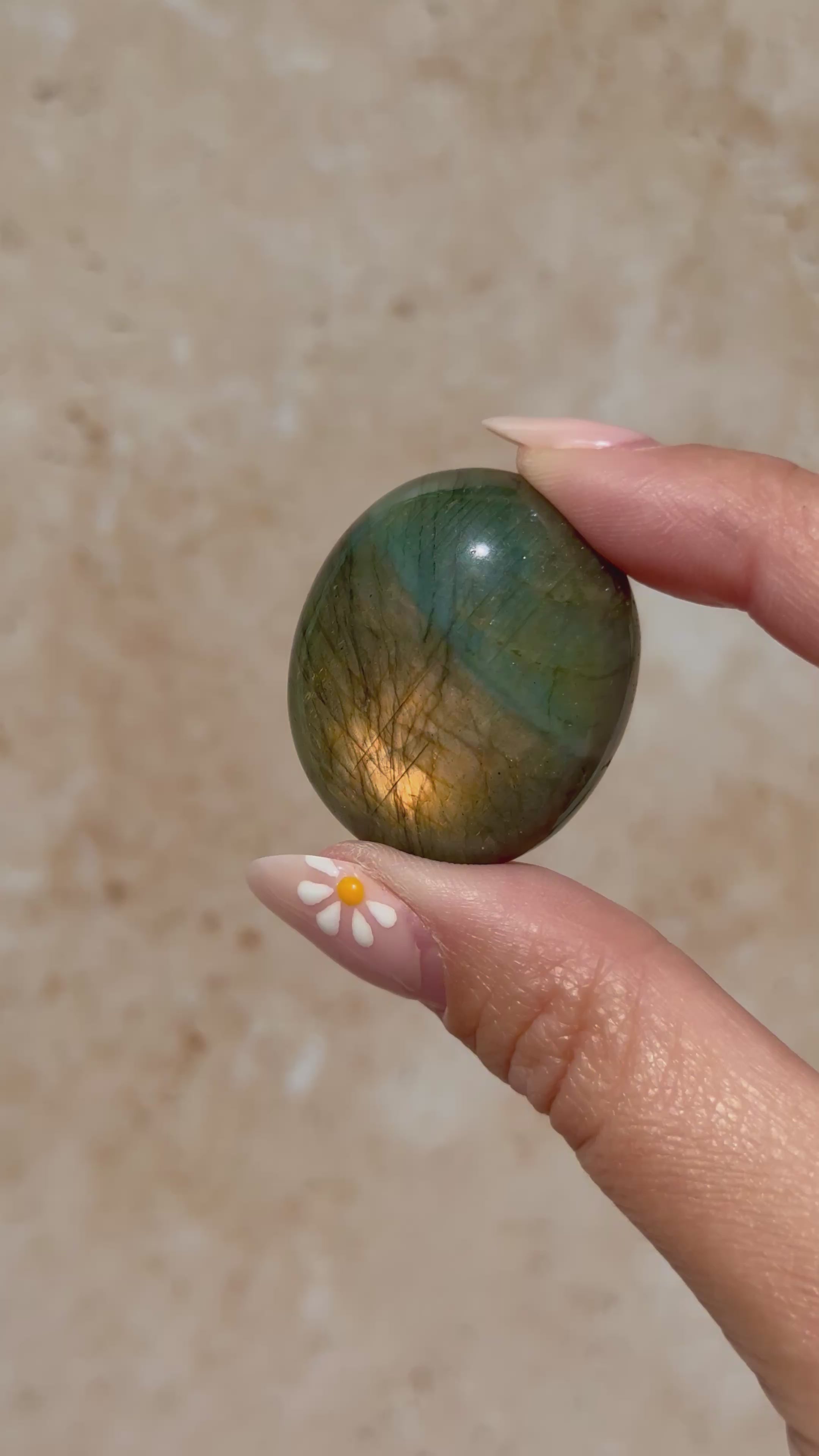 Labradorite Pebble D | Madagascar
