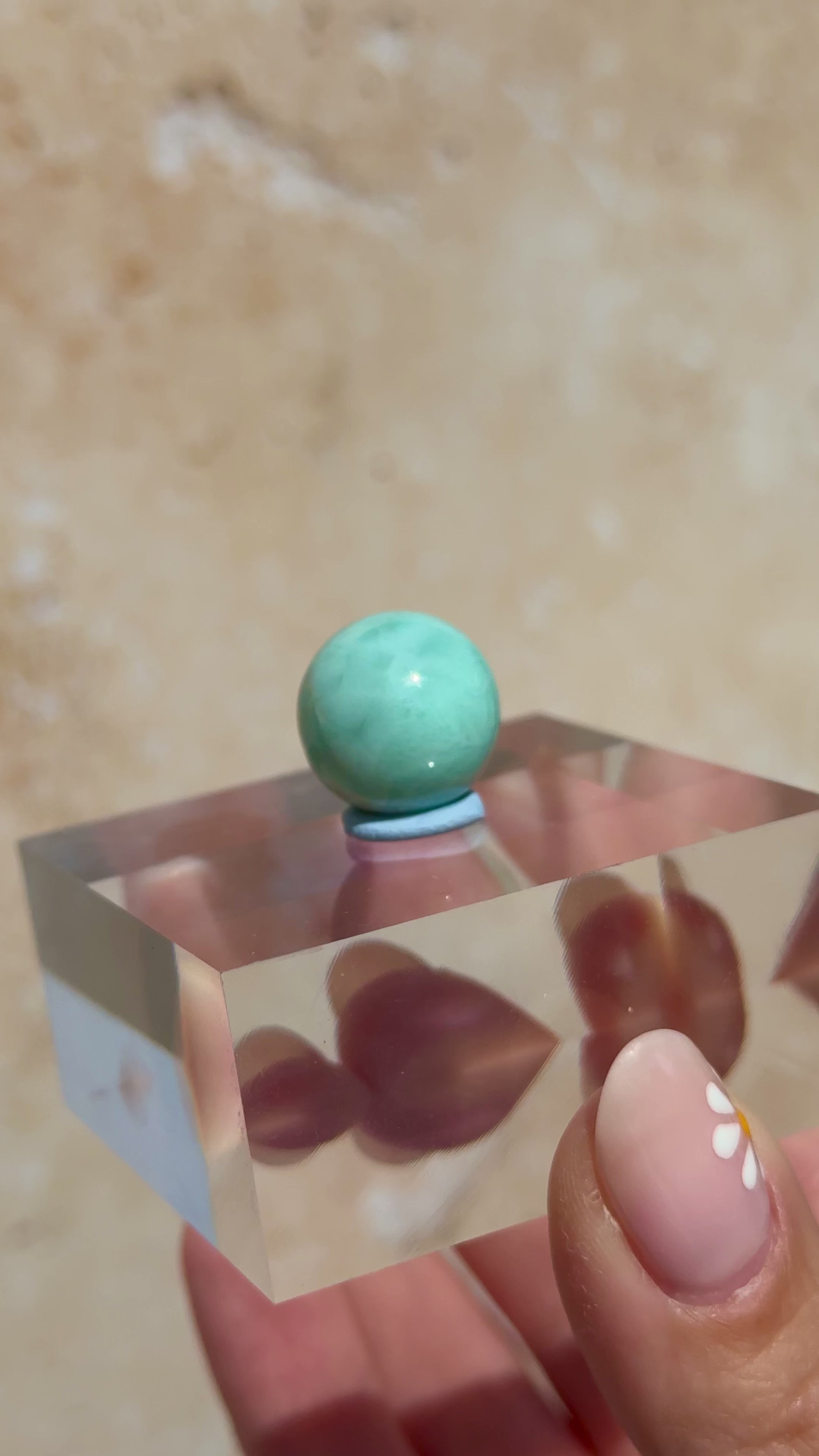 Larimar Mini Sphere B | Dominican Republic