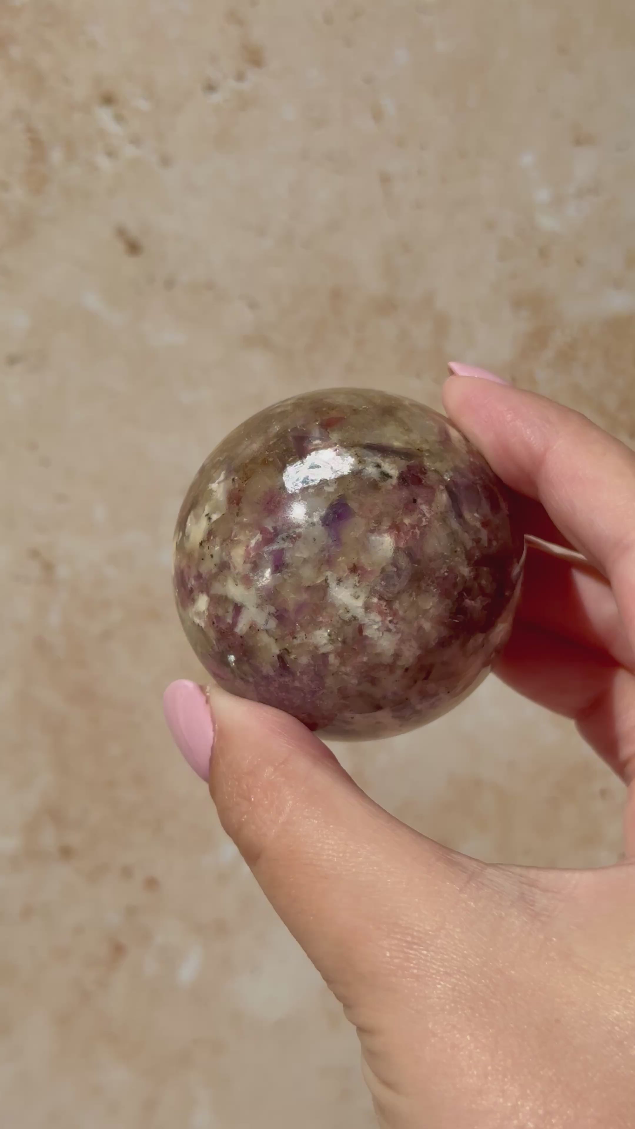 Unicorn Stone Sphere B | Madagascar